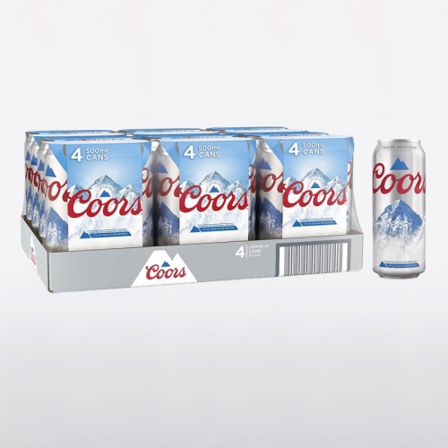 Coors 500ml Cans 24 Pack